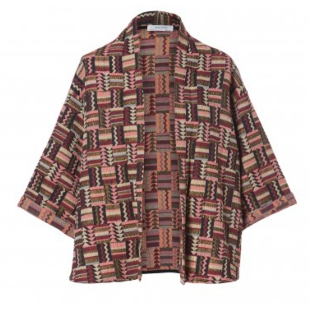 Zara W&B Kimono Jacket